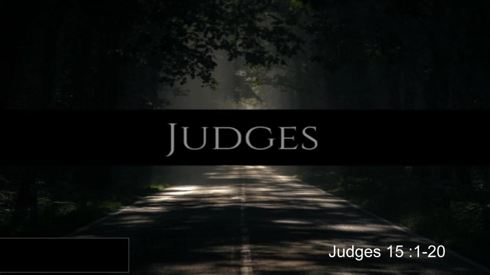 Judges 15:1-20